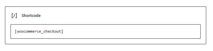 woocommerce shortcode