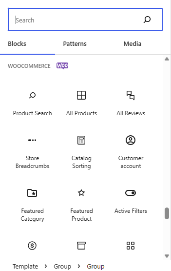 woocommerce blocks
