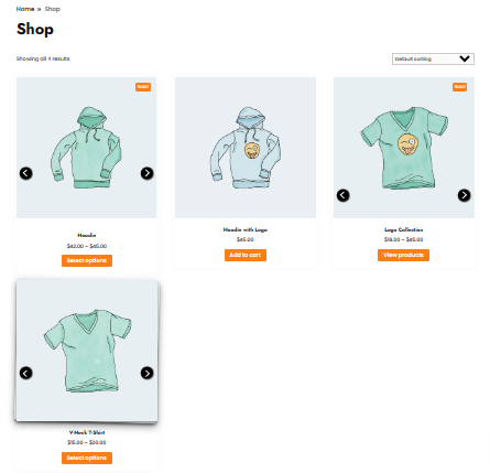 gallery slider woocommerce