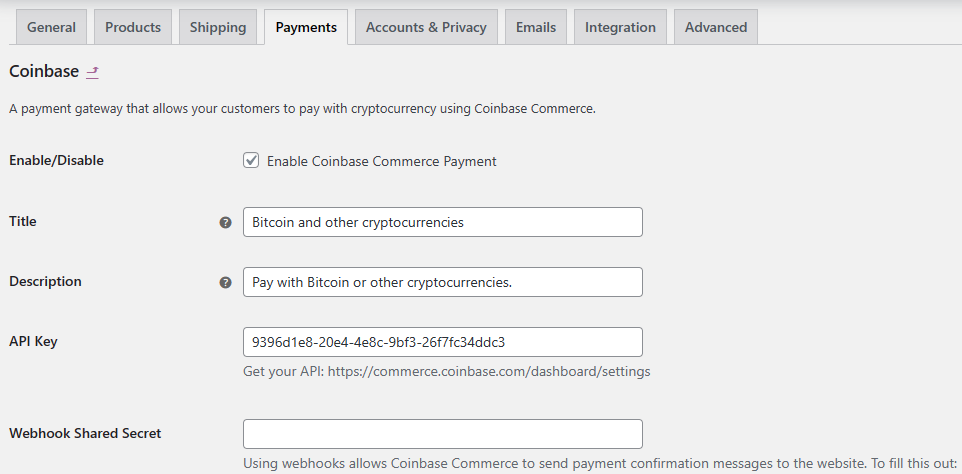woocommerce payments