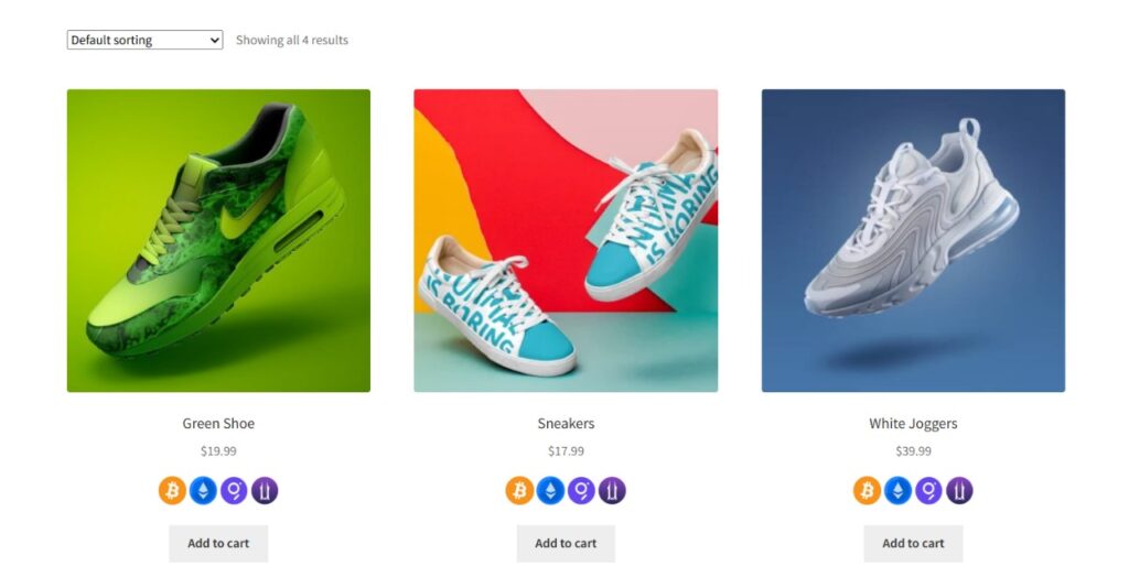 crypto currency display
